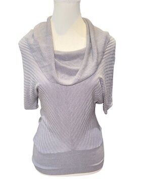Express Cowl neck knitted top